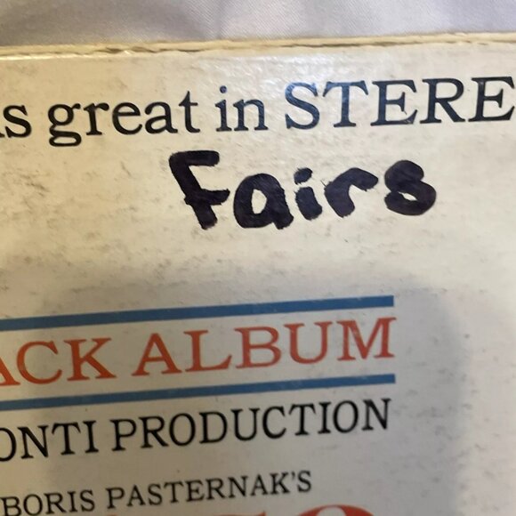 Doctor Zhivago (Original Sound Track Album)(Vinyl, 1965) MGM Records S1E-6ST VG - Picture 6 of 10